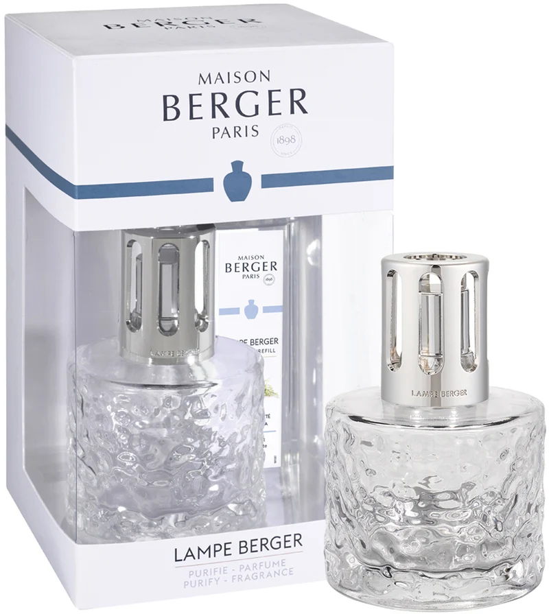 Ensemble de lampe a parfum Maison Berger - en verre - Mirage - 250 ml - 6 pièces