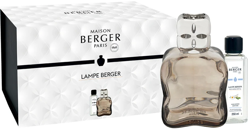 Ensemble de lampe à parfum Maison Berger - Brûleur - Cosy - 250 ml - 6 pièces