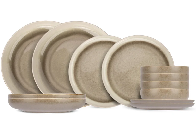 Set de vaisselle Cosy & Trendy - Service de table - Forest - 4 pers. - 12 pièces