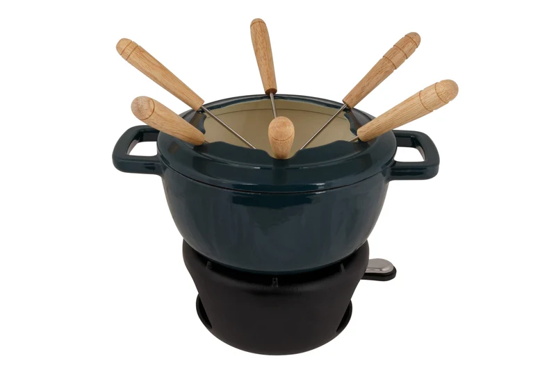 Ensemble à fondue Cosy & Trendy - En fonte - Fontestic - Ø 18 cm - 6 personnes