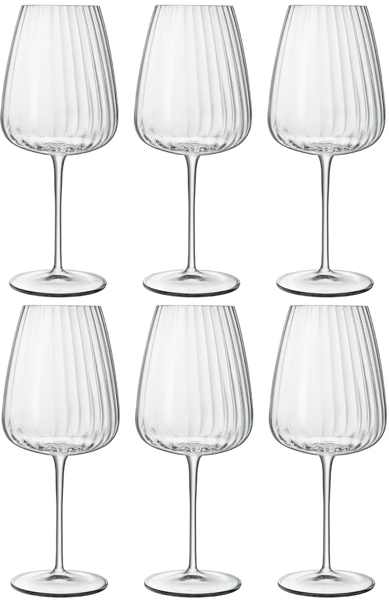 Set de verres a vin Luigi Bormioli - Vin rouge - Speakeasies - 70 cl - 6 pièces