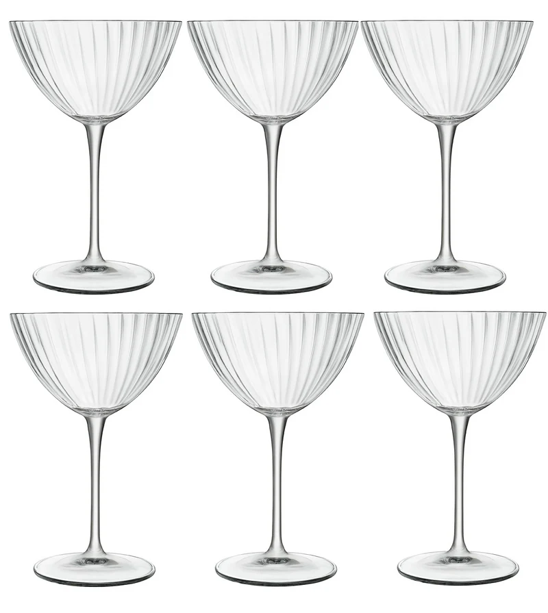 Set de verres a martini Luigi Bormioli - Speakeasies - 22 cl - 6 pièces