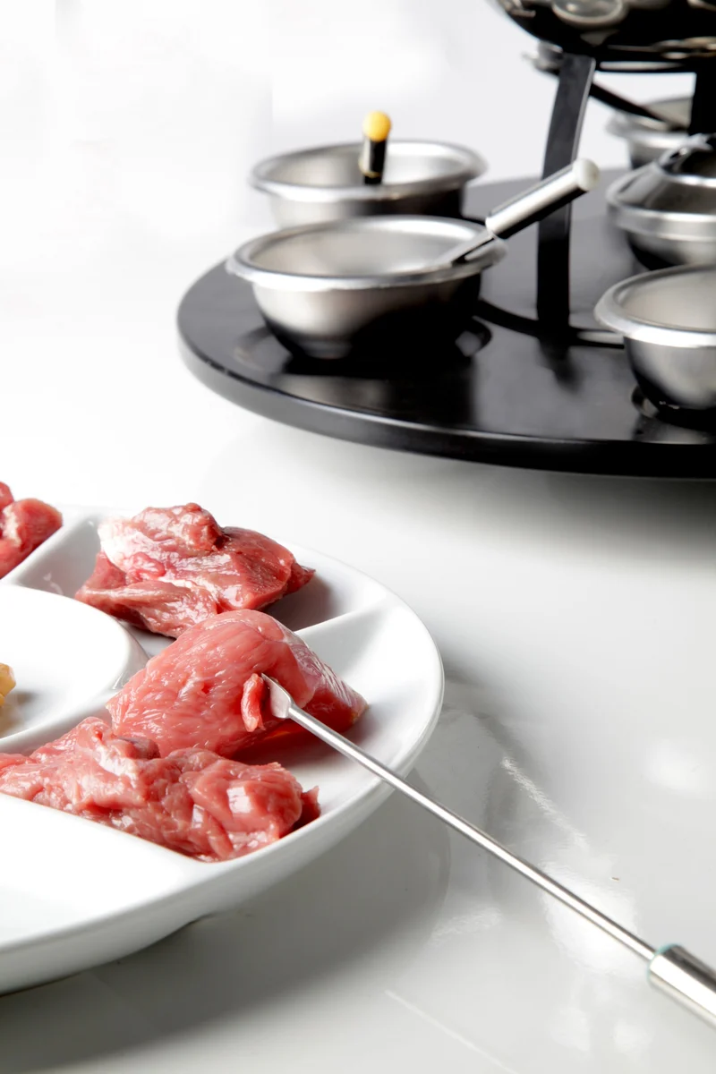 Set d'assiettes Cosy & Trendy - 6 compartiments - Gourmet - 23,5 cm - 4 pièces