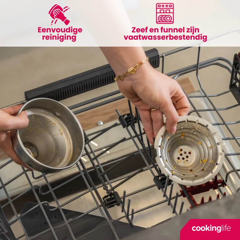 Presse-agrumes Cookinglife - Modèle à levier - Citruspresse - Hauteur 72 cm