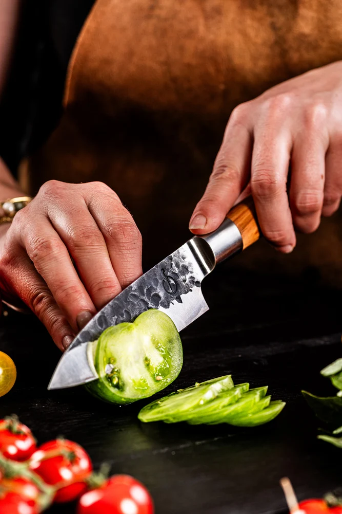 Couteau d'office Forged - Couteau de cuisine - Olive - 23 cm